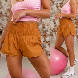 FP Movement by Free People The Way Home Shorts Orange Women’s  Medium